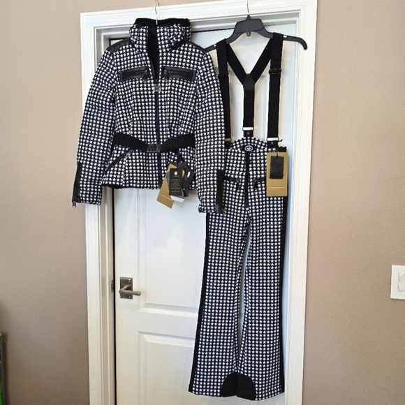 Goldbergh Starski Star Black Ski Pants Starstruck Goldbergh High End Skiโฆ - Picture 7 of 15